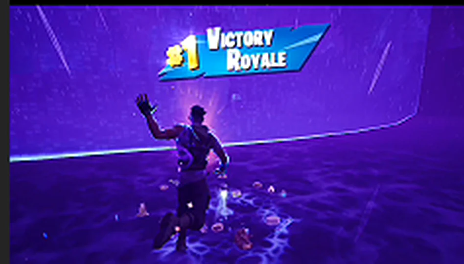 Real screenshot of Zyvraxo's first Fortnite Victory Royale